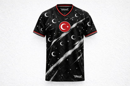 Fußballtrikot Türkei – FIFA WM 2026 (Drittes Trikot, Schwarz)