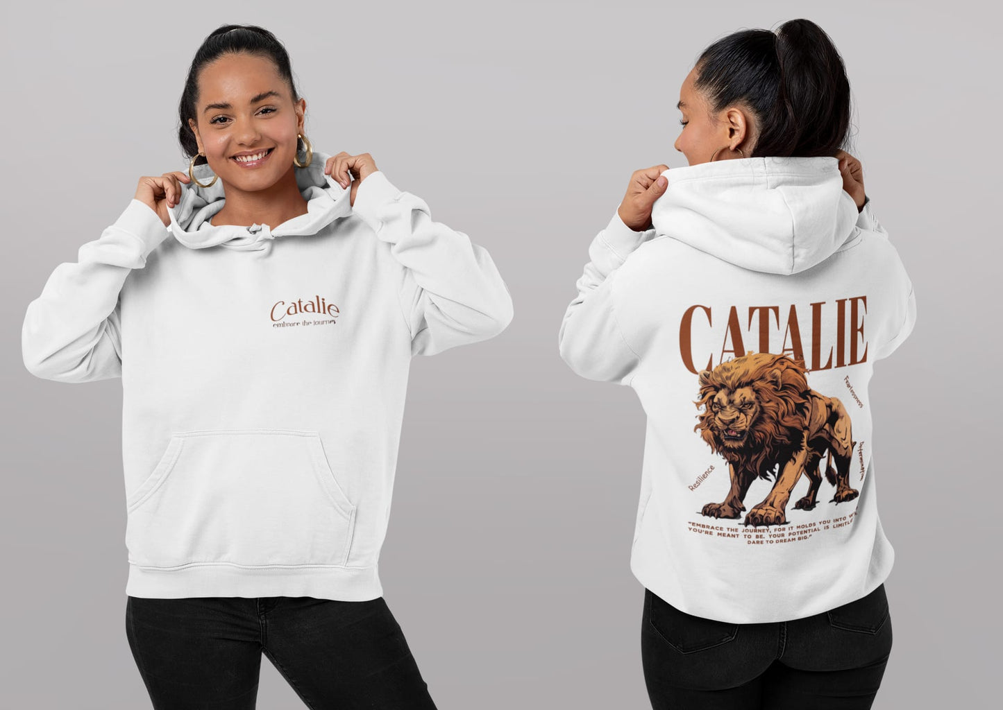 Limitless Collection Damen-Kapuzenpullover
