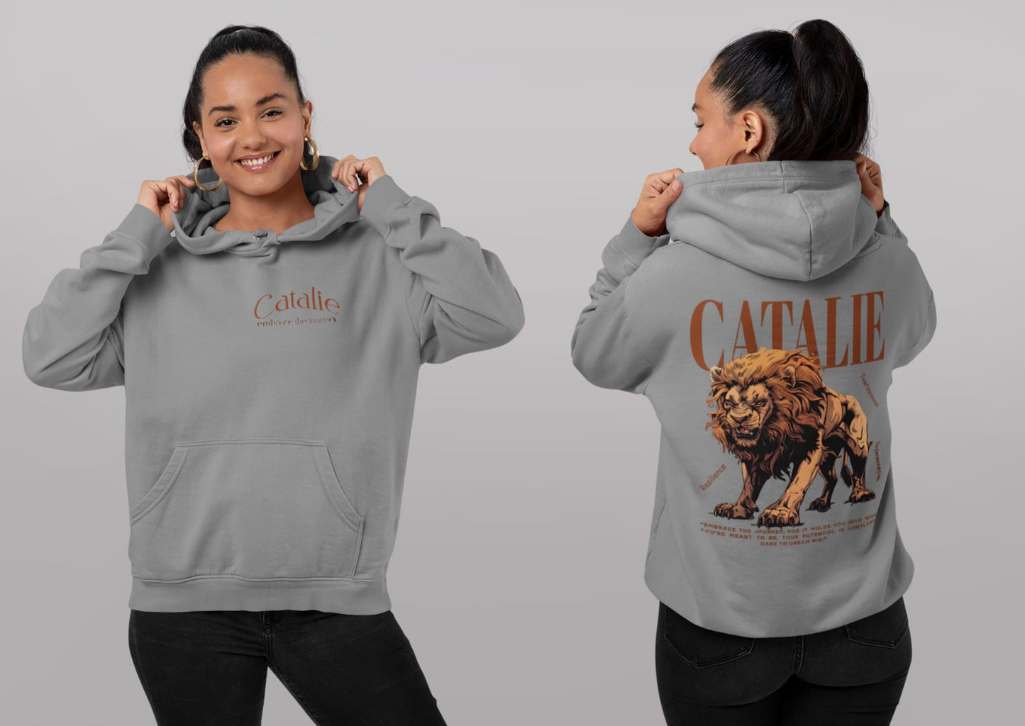 Limitless Collection Damen-Kapuzenpullover