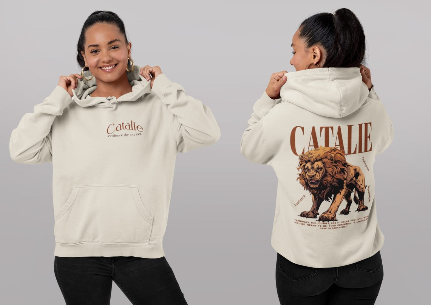 Limitless Collection Damen-Kapuzenpullover