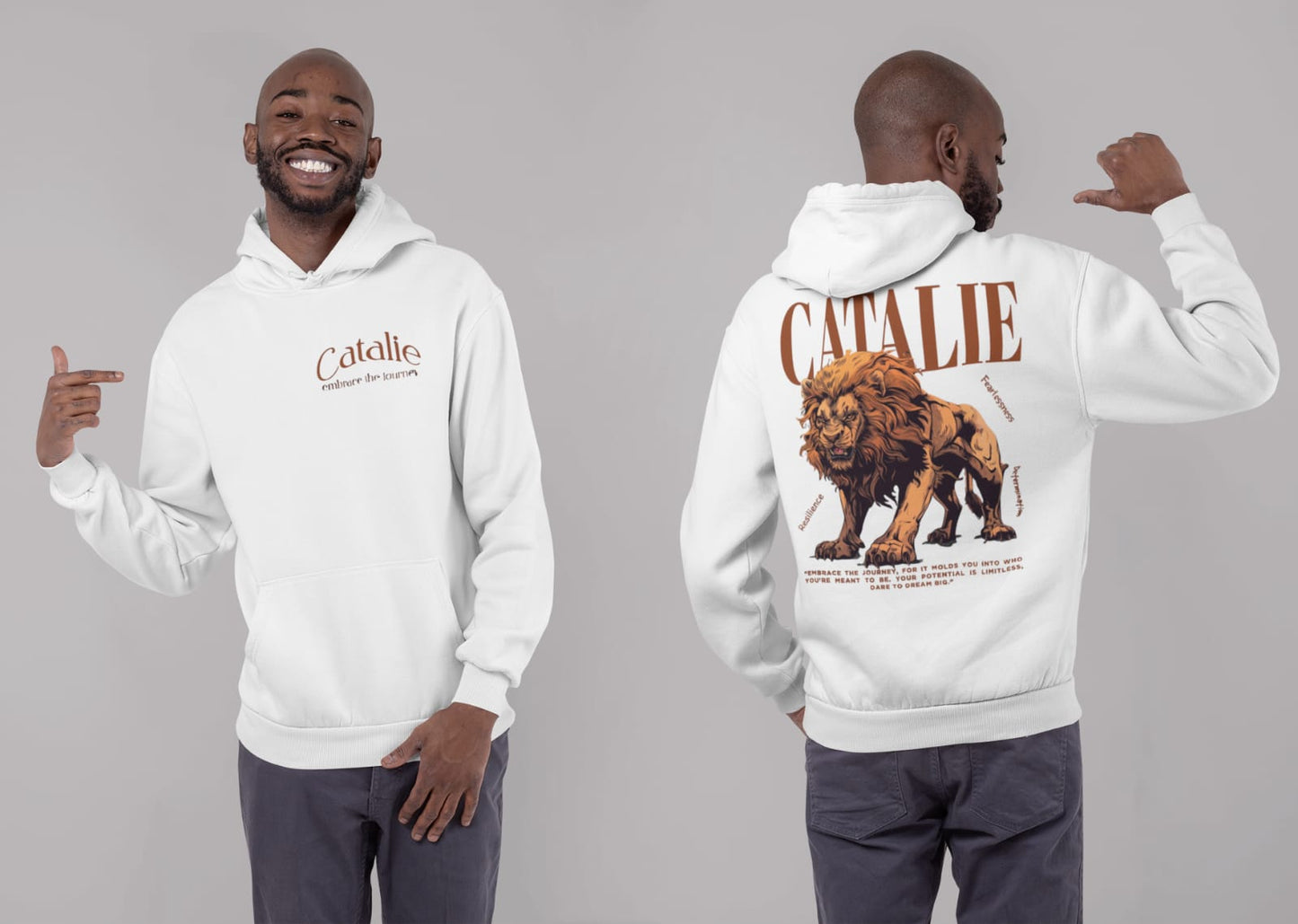 Catalie Limitless Collection Herren-Kapuzenpullover