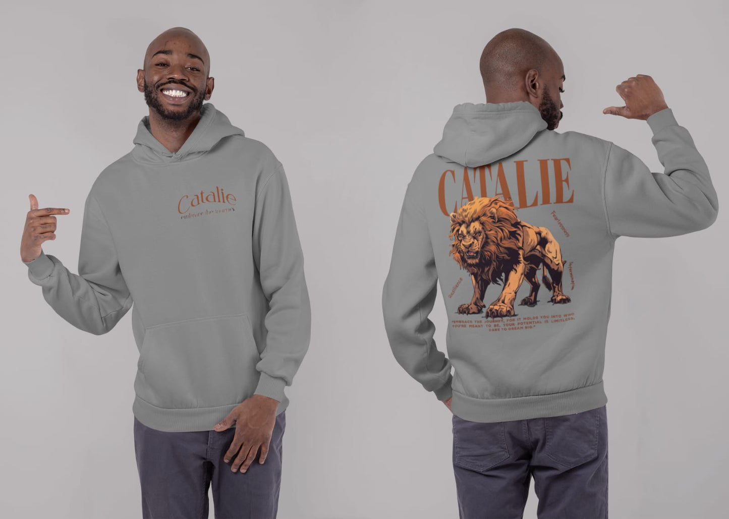 Catalie Limitless Collection Herren-Kapuzenpullover