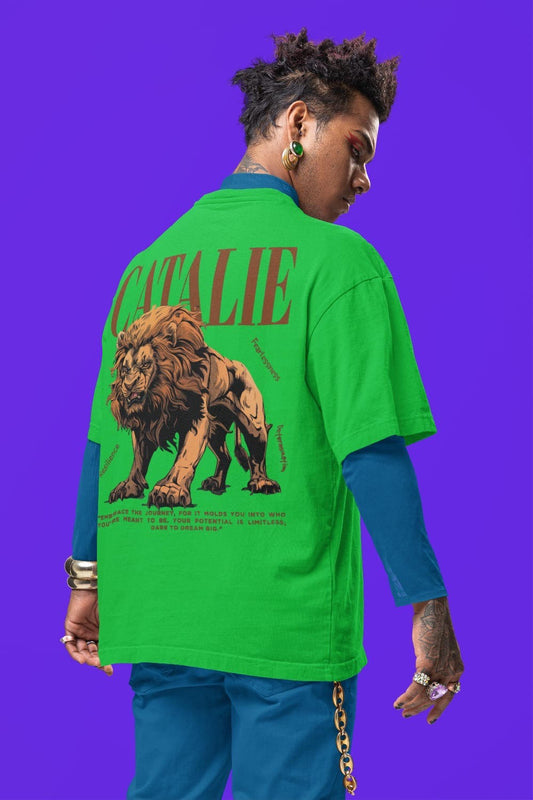 Catalie Herren Klassisch Oversize